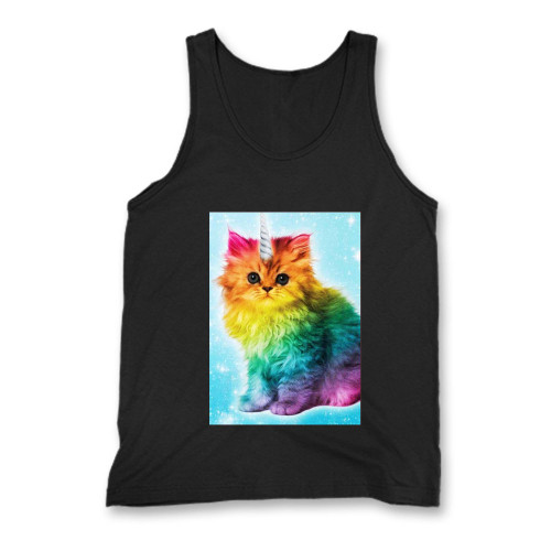 Our cotton unicorn rainbow cat kitten men tank top is perfect for those intense workouts in the gym, at practice or pickup games.