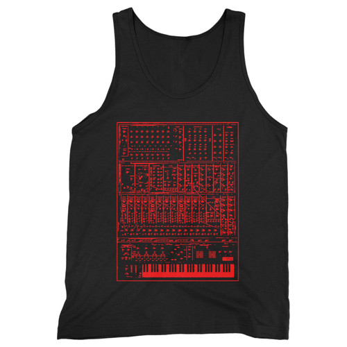 Our cotton vintage synthesizer men tank top is perfect for those intense workouts in the gym, at practice or pickup games.