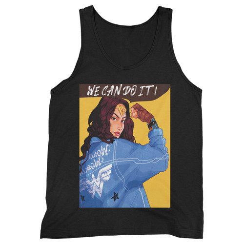 Our cotton we can do it supergirl men tank top is perfect for those intense workouts in the gym, at practice or pickup games.