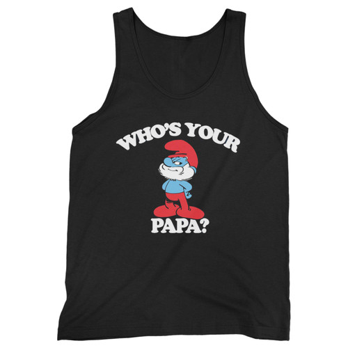 Our cotton whoqxs your papa men tank top is perfect for those intense workouts in the gym, at practice or pickup games.