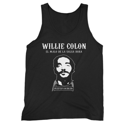 Our cotton willie colon men tank top is perfect for those intense workouts in the gym, at practice or pickup games.