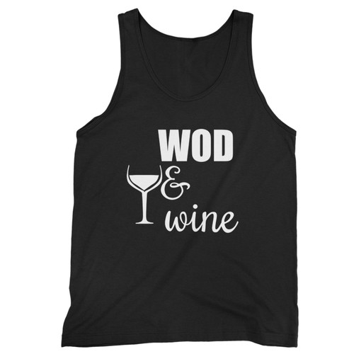 Our cotton wod & wine men tank top is perfect for those intense workouts in the gym, at practice or pickup games.