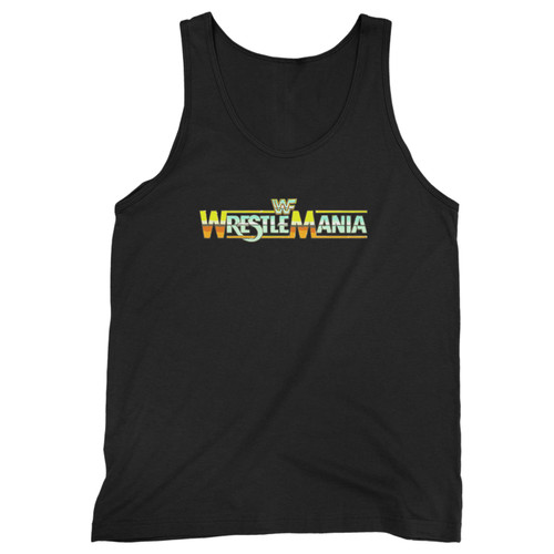 Our cotton wwe wrestlemania logo inspired men tank top is perfect for those intense workouts in the gym, at practice or pickup games. Our cotton wwe wrestlemania logo inspired men tank top is perfect for those intense workouts in the gym, at practice or pickup games.