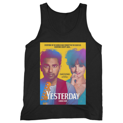 Our cotton yesterday movie men tank top is perfect for those intense workouts in the gym, at practice or pickup games.