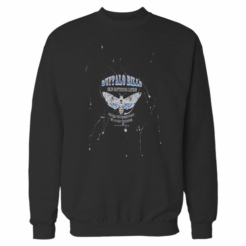 Your silence of the lambs buffalo bill crewneck sweatshirt just got an update. This super comfortable and lighter weight crewneck will become your favorite go-to sweatshirt. The cozy spandex cuffs and waistband make this pill-resistant sweatshirt a fan favorite.And your group will look and feel their best in this premium ringspun cotton crew.