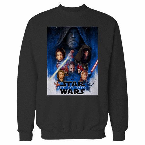 Your star wars movie inspired crewneck sweatshirt just got an update. This super comfortable and lighter weight crewneck will become your favorite go-to sweatshirt. The cozy spandex cuffs and waistband make this pill-resistant sweatshirt a fan favorite.And your group will look and feel their best in this premium ringspun cotton crew.