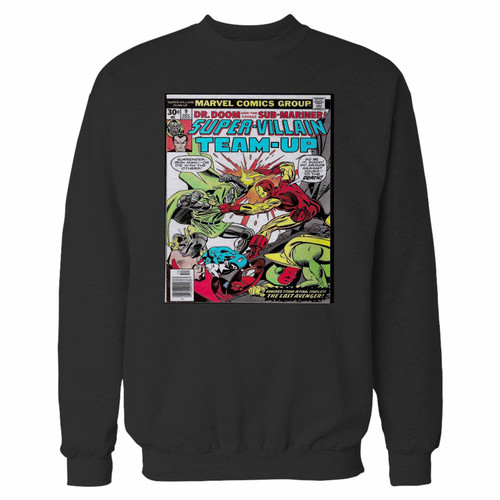 Your doctor doom and namor the savage mariner crewneck sweatshirt just got an update. This super comfortable and lighter weight crewneck will become your favorite go-to sweatshirt. The cozy spandex cuffs and waistband make this pill-resistant sweatshirt a fan favorite.And your group will look and feel their best in this premium ringspun cotton crew.