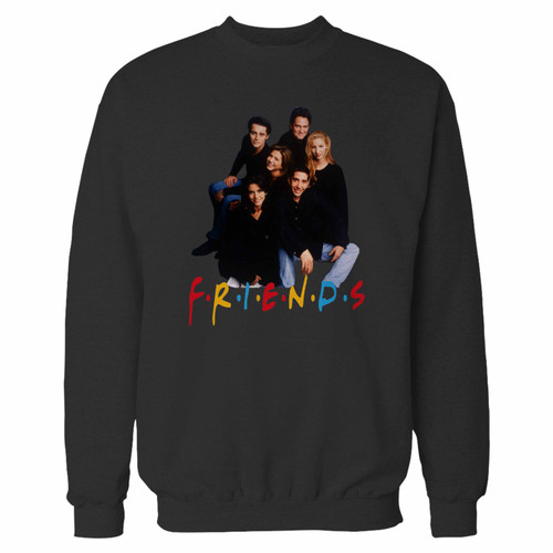 Your friends photo crewneck sweatshirt just got an update. This super comfortable and lighter weight crewneck will become your favorite go-to sweatshirt. The cozy spandex cuffs and waistband make this pill-resistant sweatshirt a fan favorite.And your group will look and feel their best in this premium ringspun cotton crew.