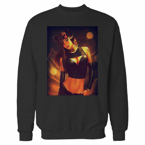 Your make me purr! crewneck sweatshirt just got an update. This super comfortable and lighter weight crewneck will become your favorite go-to sweatshirt. The cozy spandex cuffs and waistband make this pill-resistant sweatshirt a fan favorite.And your group will look and feel their best in this premium ringspun cotton crew.