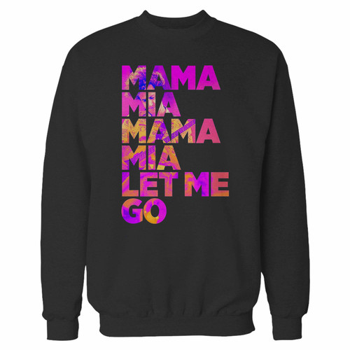Your mama mia let me go queen bohemian rhapsody lyrics crewneck sweatshirt just got an update. This super comfortable and lighter weight crewneck will become your favorite go-to sweatshirt. The cozy spandex cuffs and waistband make this pill-resistant sweatshirt a fan favorite.And your group will look and feel their best in this premium ringspun cotton crew.