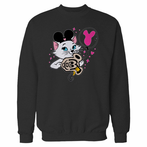 Your marie aristocats crewneck sweatshirt just got an update. This super comfortable and lighter weight crewneck will become your favorite go-to sweatshirt. The cozy spandex cuffs and waistband make this pill-resistant sweatshirt a fan favorite.And your group will look and feel their best in this premium ringspun cotton crew.