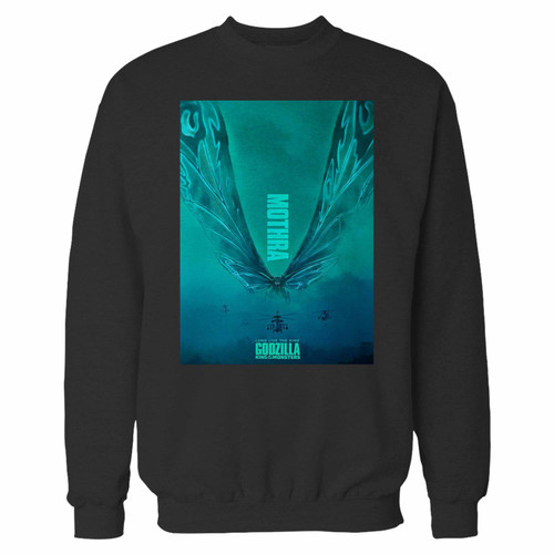 Your mothra godzilla king of monsters crewneck sweatshirt just got an update. This super comfortable and lighter weight crewneck will become your favorite go-to sweatshirt. The cozy spandex cuffs and waistband make this pill-resistant sweatshirt a fan favorite.And your group will look and feel their best in this premium ringspun cotton crew.
