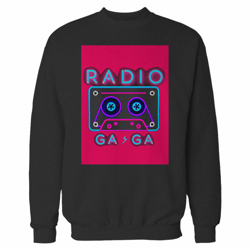 Your radio ga ga queen bohemian rhapsody crewneck sweatshirt just got an update. This super comfortable and lighter weight crewneck will become your favorite go-to sweatshirt. The cozy spandex cuffs and waistband make this pill-resistant sweatshirt a fan favorite.And your group will look and feel their best in this premium ringspun cotton crew.