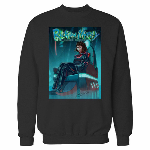 Your rick and morty rickshank rickdemption crewneck sweatshirt just got an update. This super comfortable and lighter weight crewneck will become your favorite go-to sweatshirt. The cozy spandex cuffs and waistband make this pill-resistant sweatshirt a fan favorite.And your group will look and feel their best in this premium ringspun cotton crew.