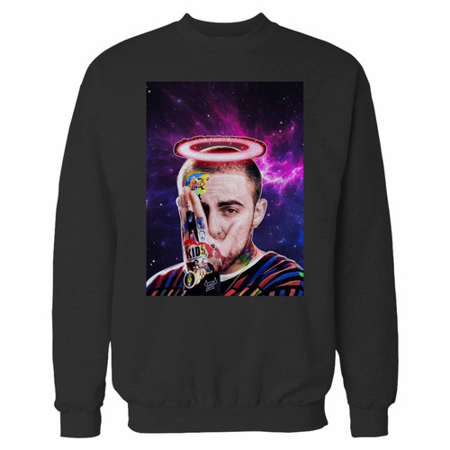 Your rip mac miller crewneck sweatshirt just got an update. This super comfortable and lighter weight crewneck will become your favorite go-to sweatshirt. The cozy spandex cuffs and waistband make this pill-resistant sweatshirt a fan favorite.And your group will look and feel their best in this premium ringspun cotton crew.