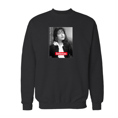 Your selena quintanilla singer crewneck sweatshirt just got an update. This super comfortable and lighter weight crewneck will become your favorite go-to sweatshirt. The cozy spandex cuffs and waistband make this pill-resistant sweatshirt a fan favorite.And your group will look and feel their best in this premium ringspun cotton crew.