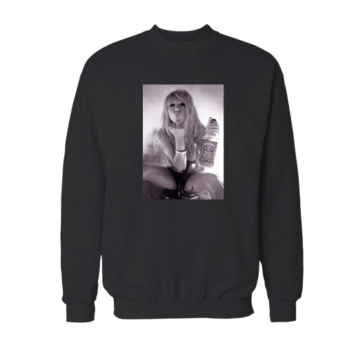 Your sexy girl whiskey swearing finger crewneck sweatshirt just got an update. This super comfortable and lighter weight crewneck will become your favorite go-to sweatshirt. The cozy spandex cuffs and waistband make this pill-resistant sweatshirt a fan favorite.And your group will look and feel their best in this premium ringspun cotton crew.