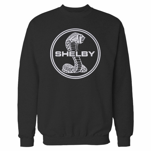 Your shelby cobra ford mustang logo 5 crewneck sweatshirt just got an update. This super comfortable and lighter weight crewneck will become your favorite go-to sweatshirt. The cozy spandex cuffs and waistband make this pill-resistant sweatshirt a fan favorite.And your group will look and feel their best in this premium ringspun cotton crew.