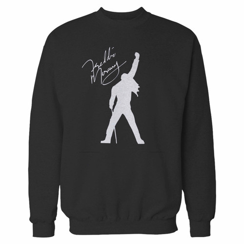 Your signature freddie mercury queen crewneck sweatshirt just got an update. This super comfortable and lighter weight crewneck will become your favorite go-to sweatshirt. The cozy spandex cuffs and waistband make this pill-resistant sweatshirt a fan favorite.And your group will look and feel their best in this premium ringspun cotton crew.