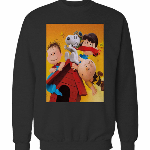 Your snoopy peanut crewneck sweatshirt just got an update. This super comfortable and lighter weight crewneck will become your favorite go-to sweatshirt. The cozy spandex cuffs and waistband make this pill-resistant sweatshirt a fan favorite.And your group will look and feel their best in this premium ringspun cotton crew.