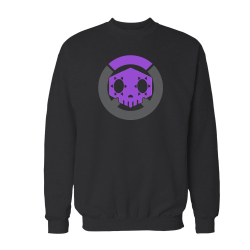 Your sombra overwatch logo crewneck sweatshirt just got an update. This super comfortable and lighter weight crewneck will become your favorite go-to sweatshirt. The cozy spandex cuffs and waistband make this pill-resistant sweatshirt a fan favorite.And your group will look and feel their best in this premium ringspun cotton crew.