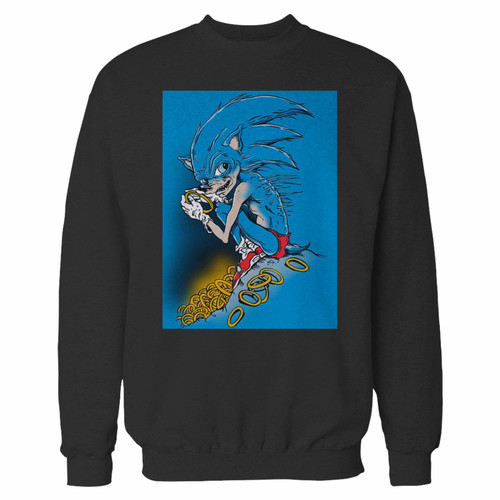 Your sonic game the lord of the rings crewneck sweatshirt just got an update. This super comfortable and lighter weight crewneck will become your favorite go-to sweatshirt. The cozy spandex cuffs and waistband make this pill-resistant sweatshirt a fan favorite.And your group will look and feel their best in this premium ringspun cotton crew.