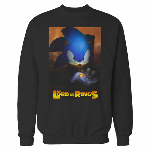 Your sonic the hedgehog the lord of the rings crewneck sweatshirt just got an update. This super comfortable and lighter weight crewneck will become your favorite go-to sweatshirt. The cozy spandex cuffs and waistband make this pill-resistant sweatshirt a fan favorite.And your group will look and feel their best in this premium ringspun cotton crew.
