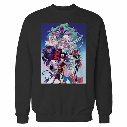 Your steven universe and the crystal gems crewneck sweatshirt just got an update. This super comfortable and lighter weight crewneck will become your favorite go-to sweatshirt. The cozy spandex cuffs and waistband make this pill-resistant sweatshirt a fan favorite.And your group will look and feel their best in this premium ringspun cotton crew.
