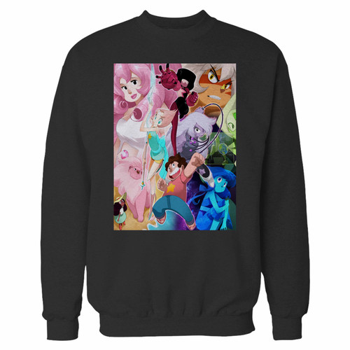 Your steven universe character crewneck sweatshirt just got an update. This super comfortable and lighter weight crewneck will become your favorite go-to sweatshirt. The cozy spandex cuffs and waistband make this pill-resistant sweatshirt a fan favorite.And your group will look and feel their best in this premium ringspun cotton crew.