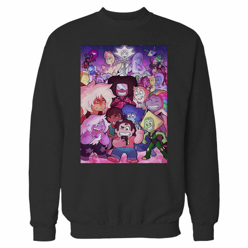 Your steven universe family inspired crewneck sweatshirt just got an update. This super comfortable and lighter weight crewneck will become your favorite go-to sweatshirt. The cozy spandex cuffs and waistband make this pill-resistant sweatshirt a fan favorite.And your group will look and feel their best in this premium ringspun cotton crew.