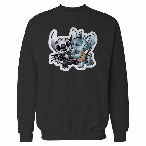 Your stitch jack skellington crewneck sweatshirt just got an update. This super comfortable and lighter weight crewneck will become your favorite go-to sweatshirt. The cozy spandex cuffs and waistband make this pill-resistant sweatshirt a fan favorite.And your group will look and feel their best in this premium ringspun cotton crew.