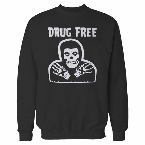 Your straight edge drug free horror movie emo skull crewneck sweatshirt just got an update. This super comfortable and lighter weight crewneck will become your favorite go-to sweatshirt. The cozy spandex cuffs and waistband make this pill-resistant sweatshirt a fan favorite.And your group will look and feel their best in this premium ringspun cotton crew.