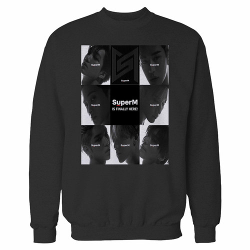 Your super m crewneck sweatshirt just got an update. This super comfortable and lighter weight crewneck will become your favorite go-to sweatshirt. The cozy spandex cuffs and waistband make this pill-resistant sweatshirt a fan favorite.And your group will look and feel their best in this premium ringspun cotton crew.