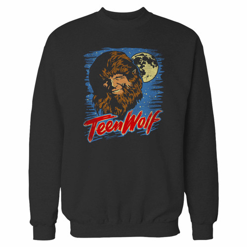Your teen wolf moon crewneck sweatshirt just got an update. This super comfortable and lighter weight crewneck will become your favorite go-to sweatshirt. The cozy spandex cuffs and waistband make this pill-resistant sweatshirt a fan favorite.And your group will look and feel their best in this premium ringspun cotton crew.