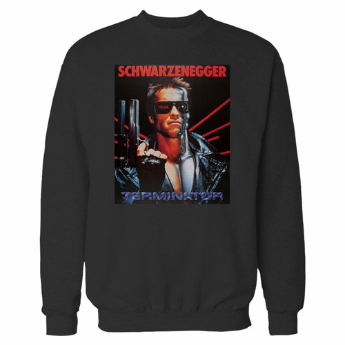Your terminator arnold schwarzenegger 2 crewneck sweatshirt just got an update. This super comfortable and lighter weight crewneck will become your favorite go-to sweatshirt. The cozy spandex cuffs and waistband make this pill-resistant sweatshirt a fan favorite.And your group will look and feel their best in this premium ringspun cotton crew.