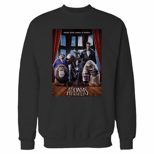 Your the addams family crewneck sweatshirt just got an update. This super comfortable and lighter weight crewneck will become your favorite go-to sweatshirt. The cozy spandex cuffs and waistband make this pill-resistant sweatshirt a fan favorite.And your group will look and feel their best in this premium ringspun cotton crew.