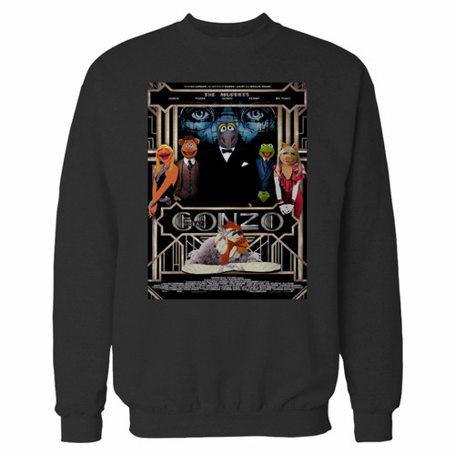 Your the great gonzo the muppets crewneck sweatshirt just got an update. This super comfortable and lighter weight crewneck will become your favorite go-to sweatshirt. The cozy spandex cuffs and waistband make this pill-resistant sweatshirt a fan favorite.And your group will look and feel their best in this premium ringspun cotton crew.