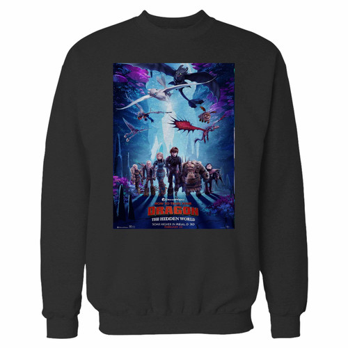 Your the hidden world 3 movie dragon crewneck sweatshirt just got an update. This super comfortable and lighter weight crewneck will become your favorite go-to sweatshirt. The cozy spandex cuffs and waistband make this pill-resistant sweatshirt a fan favorite.And your group will look and feel their best in this premium ringspun cotton crew.