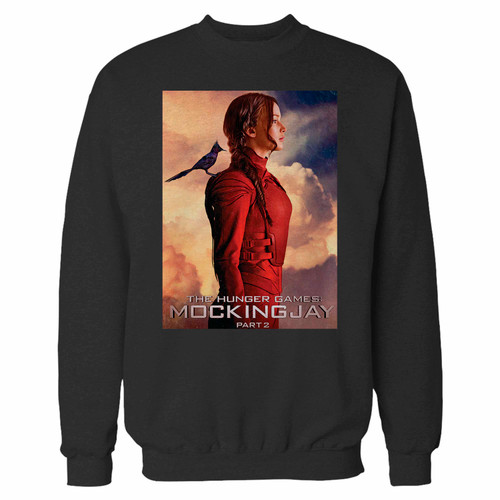 Your the hunger games mockingjay crewneck sweatshirt just got an update. This super comfortable and lighter weight crewneck will become your favorite go-to sweatshirt. The cozy spandex cuffs and waistband make this pill-resistant sweatshirt a fan favorite.And your group will look and feel their best in this premium ringspun cotton crew.