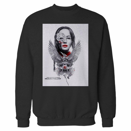 Your the hunger games movie crewneck sweatshirt just got an update. This super comfortable and lighter weight crewneck will become your favorite go-to sweatshirt. The cozy spandex cuffs and waistband make this pill-resistant sweatshirt a fan favorite.And your group will look and feel their best in this premium ringspun cotton crew.