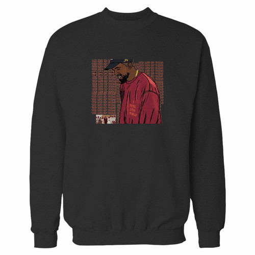 Your the life of pablo crewneck sweatshirt just got an update. This super comfortable and lighter weight crewneck will become your favorite go-to sweatshirt. The cozy spandex cuffs and waistband make this pill-resistant sweatshirt a fan favorite.And your group will look and feel their best in this premium ringspun cotton crew.