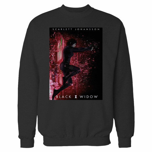 Your the movie black widow crewneck sweatshirt just got an update. This super comfortable and lighter weight crewneck will become your favorite go-to sweatshirt. The cozy spandex cuffs and waistband make this pill-resistant sweatshirt a fan favorite.And your group will look and feel their best in this premium ringspun cotton crew.