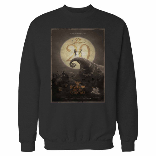 Your the nightmare before christmas cover crewneck sweatshirt just got an update. This super comfortable and lighter weight crewneck will become your favorite go-to sweatshirt. The cozy spandex cuffs and waistband make this pill-resistant sweatshirt a fan favorite.And your group will look and feel their best in this premium ringspun cotton crew.