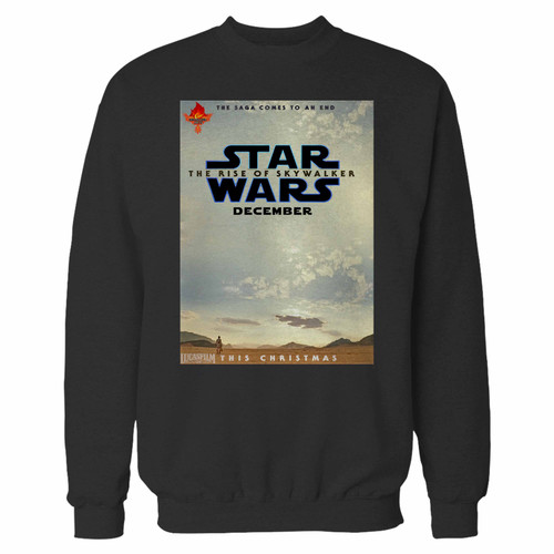 Your the rise of skywalker 3 crewneck sweatshirt just got an update. This super comfortable and lighter weight crewneck will become your favorite go-to sweatshirt. The cozy spandex cuffs and waistband make this pill-resistant sweatshirt a fan favorite.And your group will look and feel their best in this premium ringspun cotton crew.