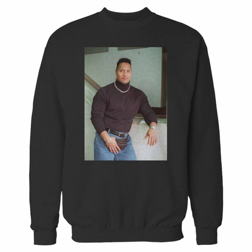 Your the rock throwback fanny pack wwe wwf crewneck sweatshirt just got an update. This super comfortable and lighter weight crewneck will become your favorite go-to sweatshirt. The cozy spandex cuffs and waistband make this pill-resistant sweatshirt a fan favorite.And your group will look and feel their best in this premium ringspun cotton crew.