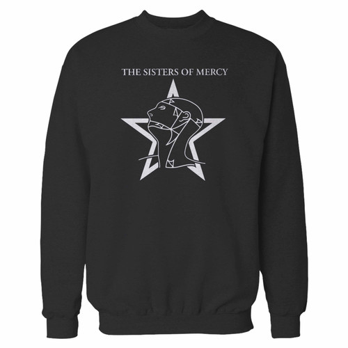 Your the sister of mercy logo crewneck sweatshirt just got an update. This super comfortable and lighter weight crewneck will become your favorite go-to sweatshirt. The cozy spandex cuffs and waistband make this pill-resistant sweatshirt a fan favorite.And your group will look and feel their best in this premium ringspun cotton crew.