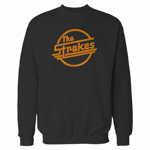 Your the strokes symbol logo crewneck sweatshirt just got an update. This super comfortable and lighter weight crewneck will become your favorite go-to sweatshirt. The cozy spandex cuffs and waistband make this pill-resistant sweatshirt a fan favorite.And your group will look and feel their best in this premium ringspun cotton crew.