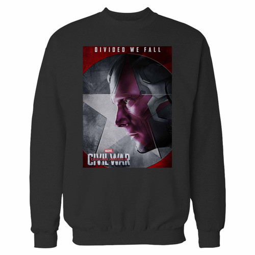 Your the vision civil war character crewneck sweatshirt just got an update. This super comfortable and lighter weight crewneck will become your favorite go-to sweatshirt. The cozy spandex cuffs and waistband make this pill-resistant sweatshirt a fan favorite.And your group will look and feel their best in this premium ringspun cotton crew.
