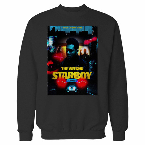 Your the weeknd starboy daft punk rap music cover crewneck sweatshirt just got an update. This super comfortable and lighter weight crewneck will become your favorite go-to sweatshirt. The cozy spandex cuffs and waistband make this pill-resistant sweatshirt a fan favorite.And your group will look and feel their best in this premium ringspun cotton crew.
