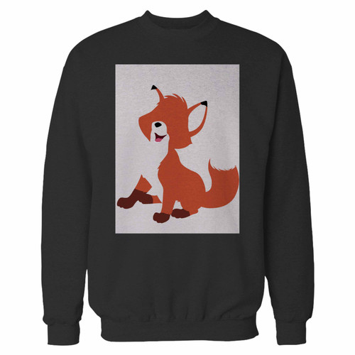 Your tod the fox and the hound movie crewneck sweatshirt just got an update. This super comfortable and lighter weight crewneck will become your favorite go-to sweatshirt. The cozy spandex cuffs and waistband make this pill-resistant sweatshirt a fan favorite.And your group will look and feel their best in this premium ringspun cotton crew.